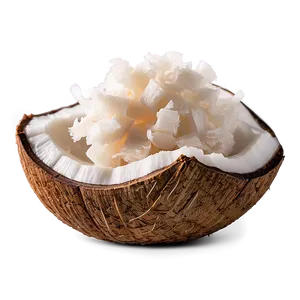 Coconut Flakes Heap PNG Ovd PNG