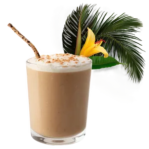 Coconut Latte Tropical Png Eao PNG image