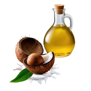 Coconut Oil Cooking Oil PNG 34