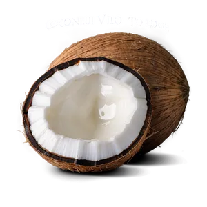 Coconut Oil For Teeth Whitening PNG Qfn PNG
