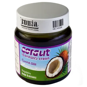 Coconut Oil Hand Cream PNG 06262024