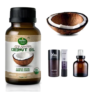 Coconut Oil Skin Care Png 10 PNG image