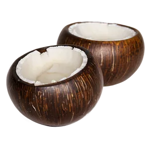 Coconut Shell Soap Dish PNG Vdt PNG