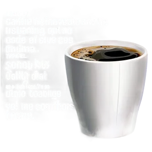 Coffee Cup With Quote Png 05042024 PNG image