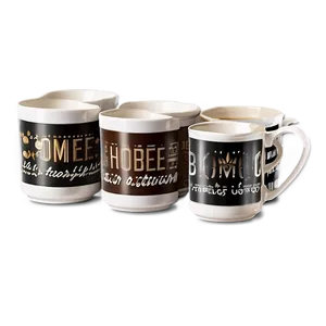 Coffee Cup With Quote PNG Igk17