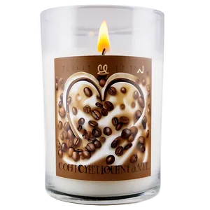Coffee Lovers Candle PNG Lts