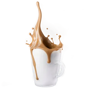 Coffee Milk Splash Png Cca95 PNG image