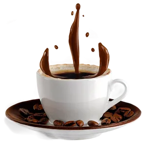 Coffee Splash PNG 93