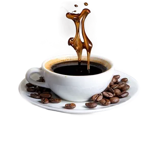 Coffee Splash PNG Rli35