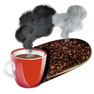 Coffee Steam Dance PNG 66