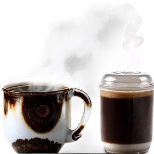 Coffee Steam Whispers PNG 60