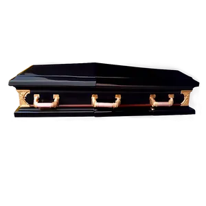 Coffin On Black Background Png 05242024 PNG image