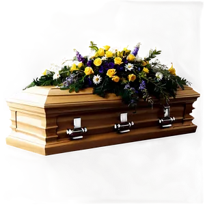 Coffin On Black Background Png 27 PNG image