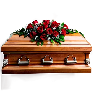 Coffin On Black Background Png 56 PNG image