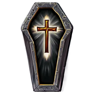 Coffin With Cross Png Nhk PNG image