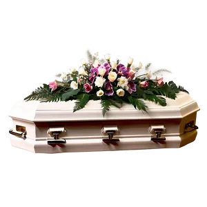 Coffin With Flowers Png Krw PNG image
