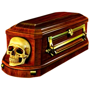 Coffin With Skull Png 63 PNG image