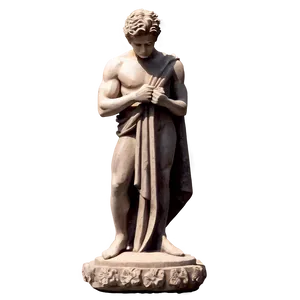 Cogitating Male Statue Png 28 PNG image