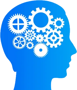 Cognitive Gears Concept PNG image