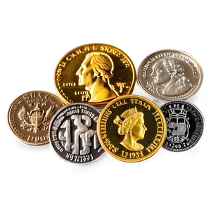 Coin Collection Png 05252024 PNG image