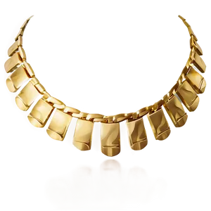 Coin Gold Necklace PNG Poy45 PNG