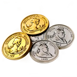 Coin Hoard Png 05252024 PNG image