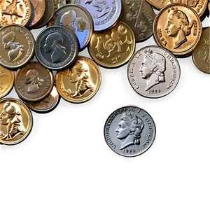 Coin Hoard Png 27 PNG image