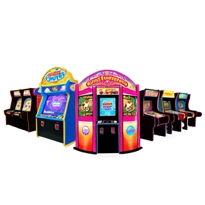 Coin Operated Arcade Games Png 06292024 PNG image