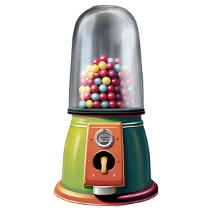 Coin-operated Gumball Machine PNG 06292024 PNG