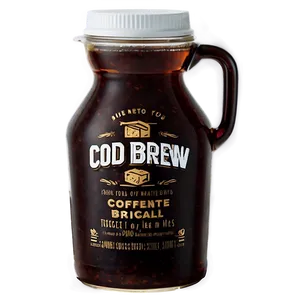 Cold Brew Coffee Jug PNG Qhh71 PNG