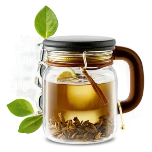 Cold Brew Tea Jar PNG Xex PNG
