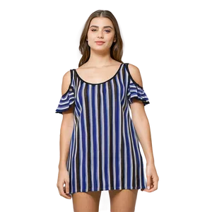 Cold Shoulder Dress PNG 24
