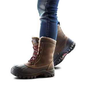 Cold Weather Insulated Boots PNG 06292024