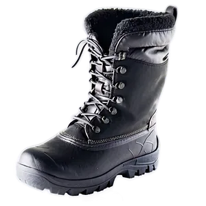 Cold Weather Insulated Boots PNG 26