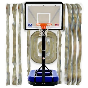 Collapsible Basketball Hoop PNG 05252024