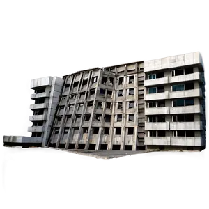 Collapsing Concrete Building PNG Vdc PNG