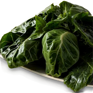 Collard Greens With Cheese Png 06252024 PNG image