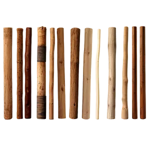 Collection Of Wood Sticks PNG 06272024 PNG