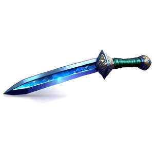Collector's Diamond Sword PNG 05252024