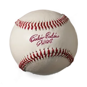 Collector's Edition Baseball PNG 06282024