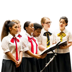 College Choir Performance PNG Ynt PNG