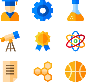 College Icons Set