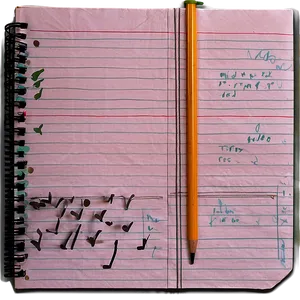 College Ruled Notebook Paper Png 95 PNG image