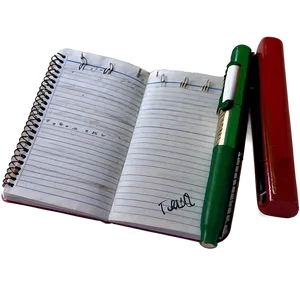College Ruled Notebook Png Tlg PNG image