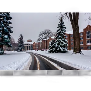 College Snowy Campus PNG Ong PNG