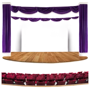 College Theatre Stage PNG Vgp10 PNG