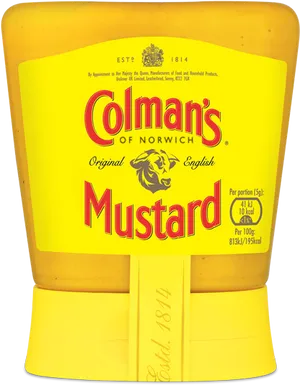 Colmans Original English Mustard PNG image