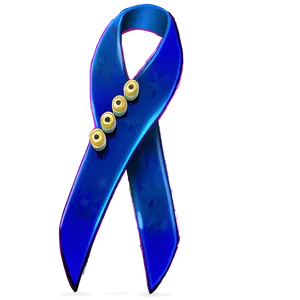 Colon Cancer Remembrance Ribbon PNG Fqn5