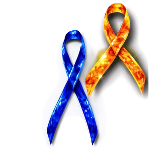 Colon Cancer Ribbon Background PNG Jdc
