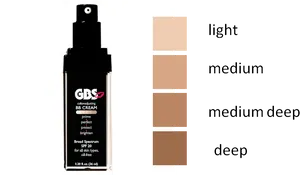 Color Adjusting B B Creamwith Skin Tone Samples PNG image